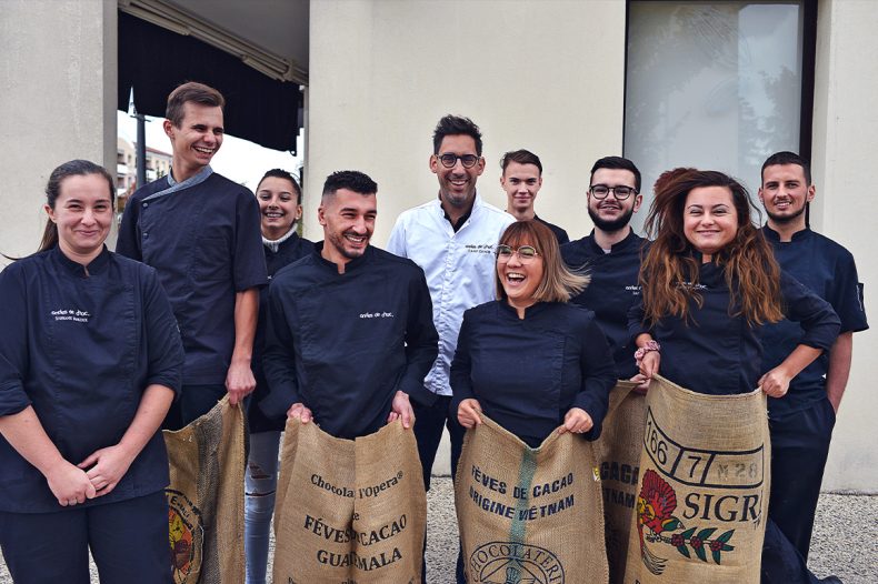 Design global pour le chocolatier Ondes de Choc